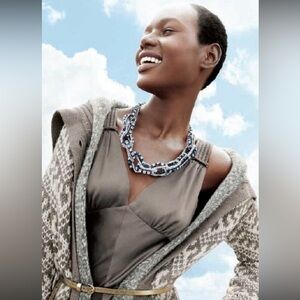 NWT Luxurious Dark Green Banana Republic 100% Silk Slip Dress/Gown, & Size: 10